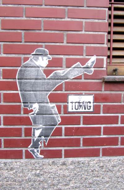 Graffiti: Ministry of Silly Walks