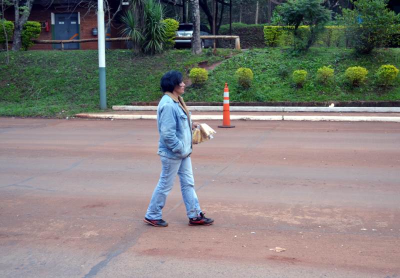 A street vendor