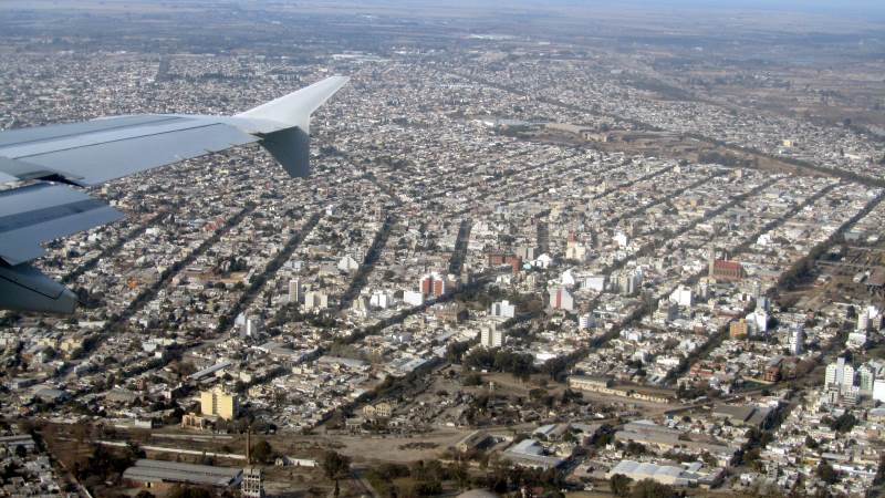 Córdoba from the air