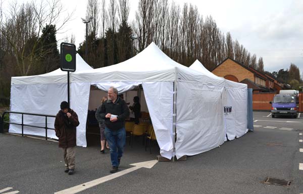 Something Out of the Ordinary: the marquee