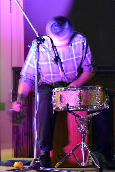 Drummer Rob Peters