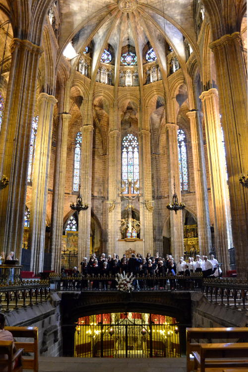 The Phoenix Singers in Barcelona Cathedral
