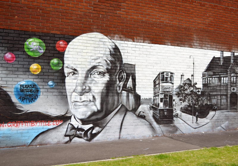 Sir William Cabdury: new artwork in Stirchley Park