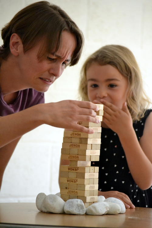 A tower of bricks - about to fall?