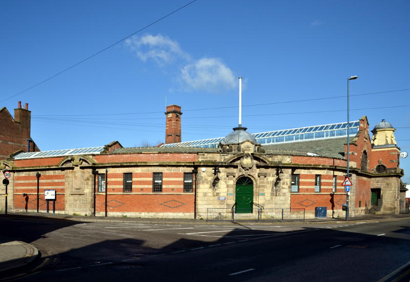 Exterior of Stirchley Baths