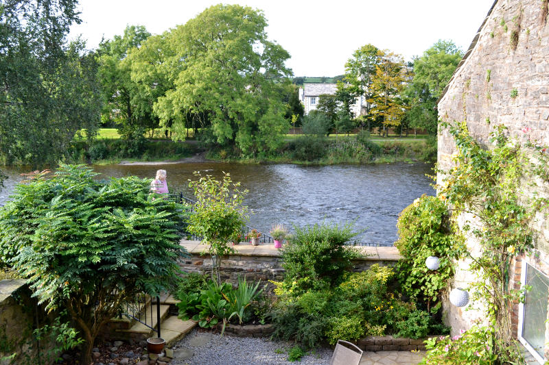 View over a river