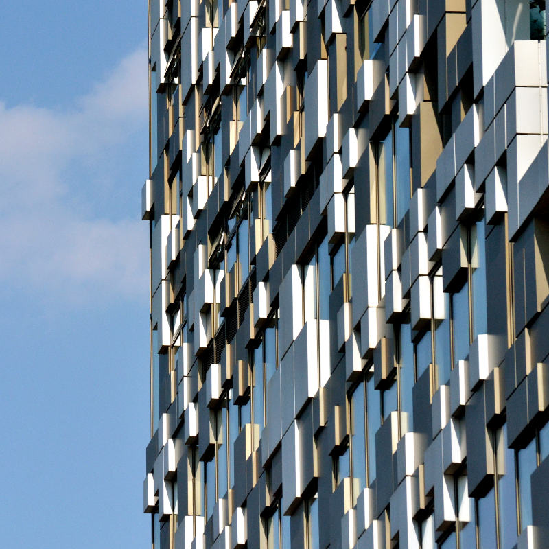 The textured surface of the Cube