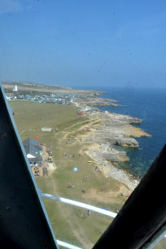 The Portland coast from the top of the lighthouse