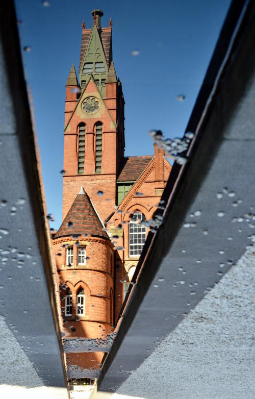 Reflection of the Ikon Gallery